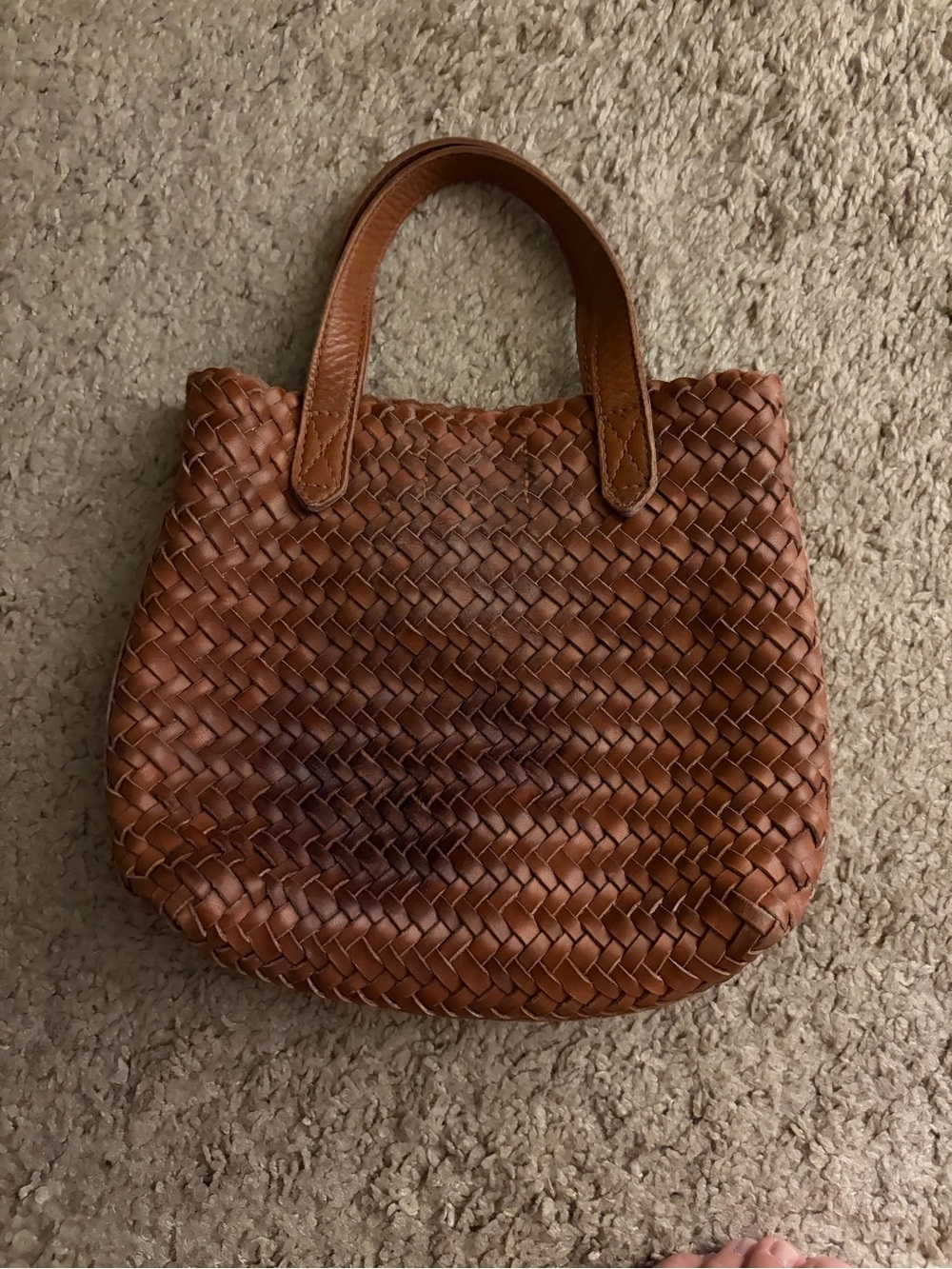 Madewell Woven Leather bag